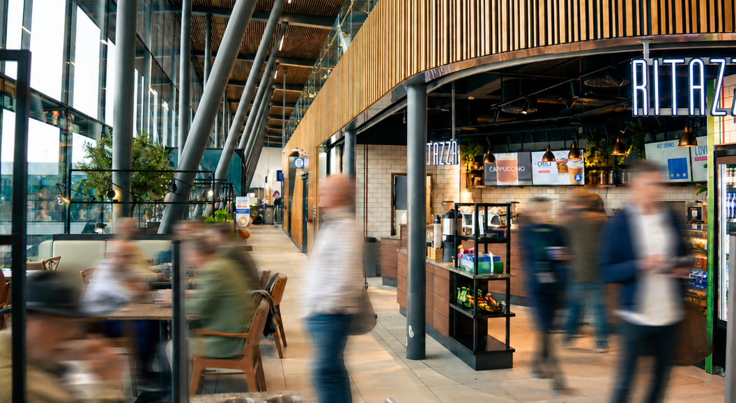 Ritazza sin restaurant på BGO 