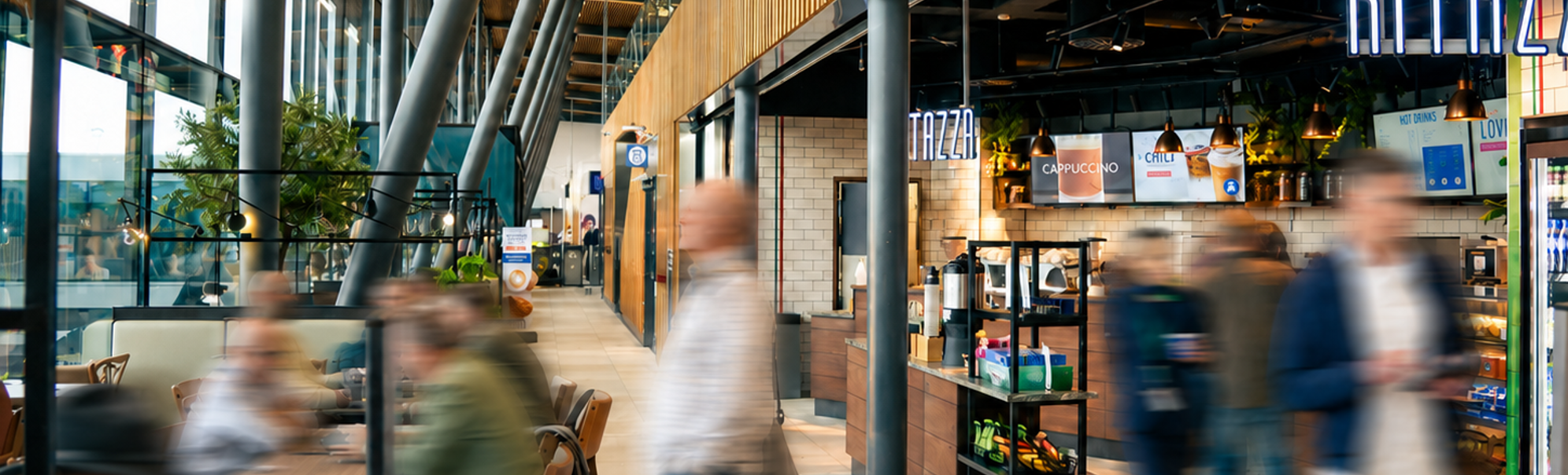 Ritazza sin restaurant på BGO 