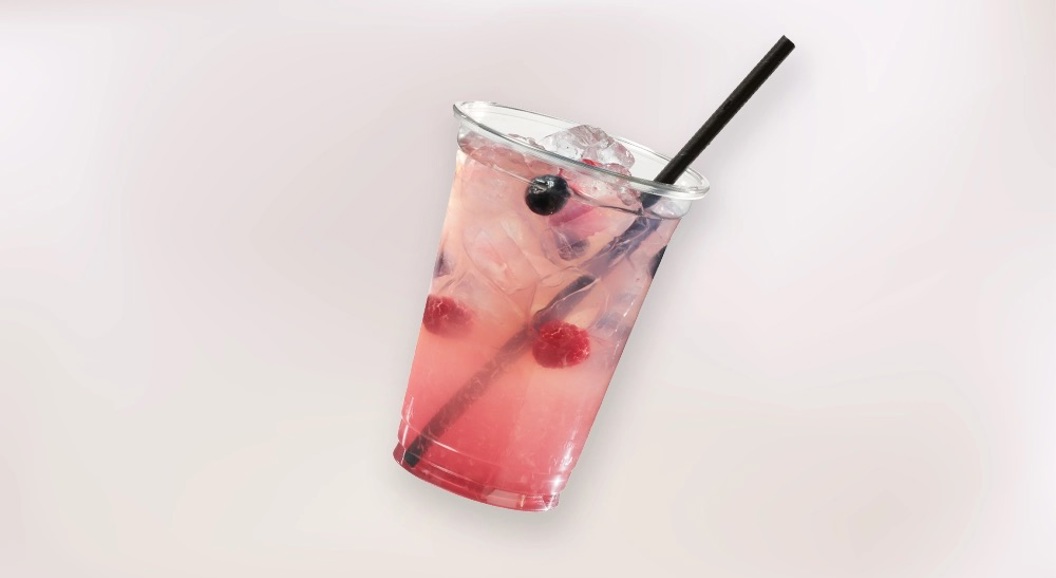 Bilde av en rosa limonade